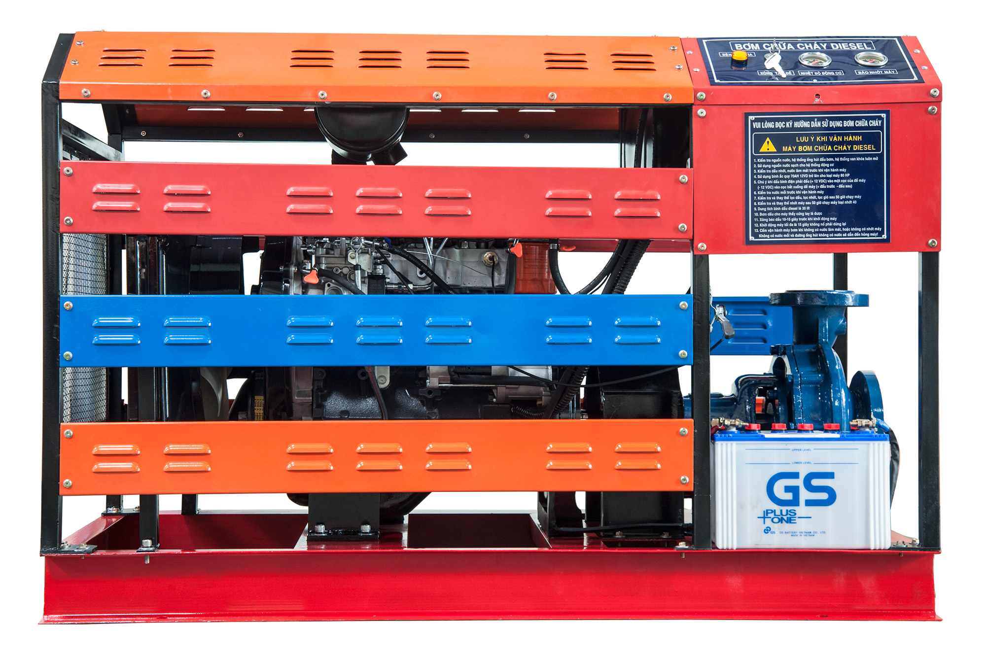 Máy bơm chữa cháy Diesel - Công Ty TNHH Xây Dựng Thương Mại Phòng Cháy Chữa Cháy Hero